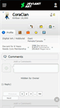 Mobile Screenshot of coraclan.deviantart.com