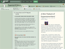 Tablet Screenshot of expansionwriters.deviantart.com