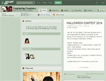 Tablet Screenshot of cosplaying-couples.deviantart.com