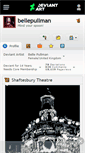 Mobile Screenshot of bellepullman.deviantart.com