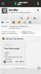 Mobile Screenshot of ice-dite.deviantart.com