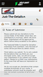 Mobile Screenshot of just-the-details.deviantart.com