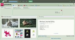 Desktop Screenshot of paroledemoi.deviantart.com