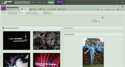 Desktop Screenshot of minusanima.deviantart.com
