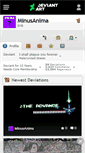 Mobile Screenshot of minusanima.deviantart.com