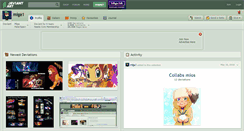 Desktop Screenshot of miga1.deviantart.com