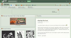 Desktop Screenshot of chels-poo.deviantart.com
