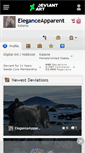 Mobile Screenshot of eleganceapparent.deviantart.com