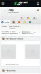 Mobile Screenshot of clap.deviantart.com