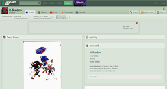 Desktop Screenshot of m-shadow.deviantart.com