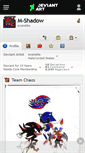 Mobile Screenshot of m-shadow.deviantart.com