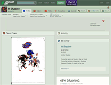 Tablet Screenshot of m-shadow.deviantart.com