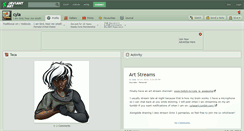 Desktop Screenshot of cyla.deviantart.com