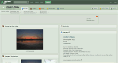 Desktop Screenshot of modern-hippy.deviantart.com