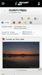 Mobile Screenshot of modern-hippy.deviantart.com