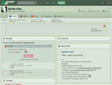 Tablet Screenshot of kanita-chan.deviantart.com