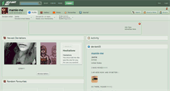 Desktop Screenshot of mamie-me.deviantart.com