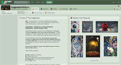 Desktop Screenshot of imaginationworks.deviantart.com