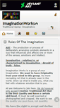 Mobile Screenshot of imaginationworks.deviantart.com