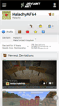 Mobile Screenshot of malachymf64.deviantart.com