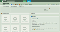 Desktop Screenshot of angelapple62.deviantart.com