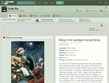 Tablet Screenshot of cesar-fps.deviantart.com