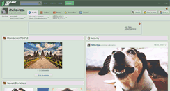 Desktop Screenshot of chellowizza.deviantart.com