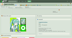 Desktop Screenshot of megaminotsubasa.deviantart.com