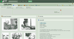 Desktop Screenshot of caitlin-spiess.deviantart.com
