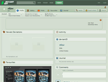Tablet Screenshot of nfow.deviantart.com