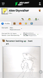 Mobile Screenshot of alex-skywalker.deviantart.com