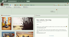 Desktop Screenshot of ckmoore.deviantart.com