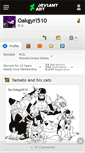 Mobile Screenshot of oakgyrl510.deviantart.com