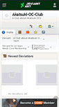 Mobile Screenshot of akatsuki-oc-club.deviantart.com