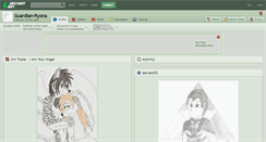 Desktop Screenshot of guardian-ryona.deviantart.com