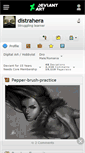 Mobile Screenshot of distrahera.deviantart.com