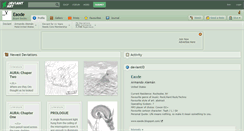 Desktop Screenshot of eaode.deviantart.com
