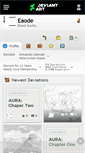 Mobile Screenshot of eaode.deviantart.com