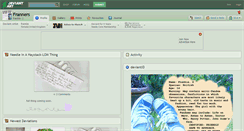 Desktop Screenshot of franners.deviantart.com