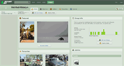 Desktop Screenshot of hot-rod-history.deviantart.com