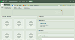 Desktop Screenshot of antoineart.deviantart.com