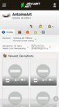 Mobile Screenshot of antoineart.deviantart.com