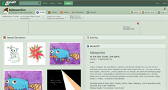 Desktop Screenshot of fullmoon564.deviantart.com