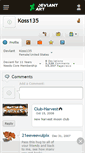 Mobile Screenshot of koss135.deviantart.com