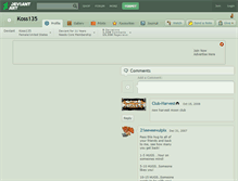Tablet Screenshot of koss135.deviantart.com