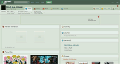Desktop Screenshot of devil-in-a-minute.deviantart.com