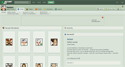 Desktop Screenshot of neilani.deviantart.com