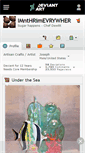 Mobile Screenshot of imnthrimevrywher.deviantart.com