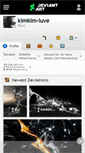 Mobile Screenshot of kimkim-luve.deviantart.com