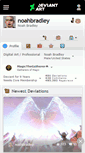 Mobile Screenshot of noahbradley.deviantart.com
